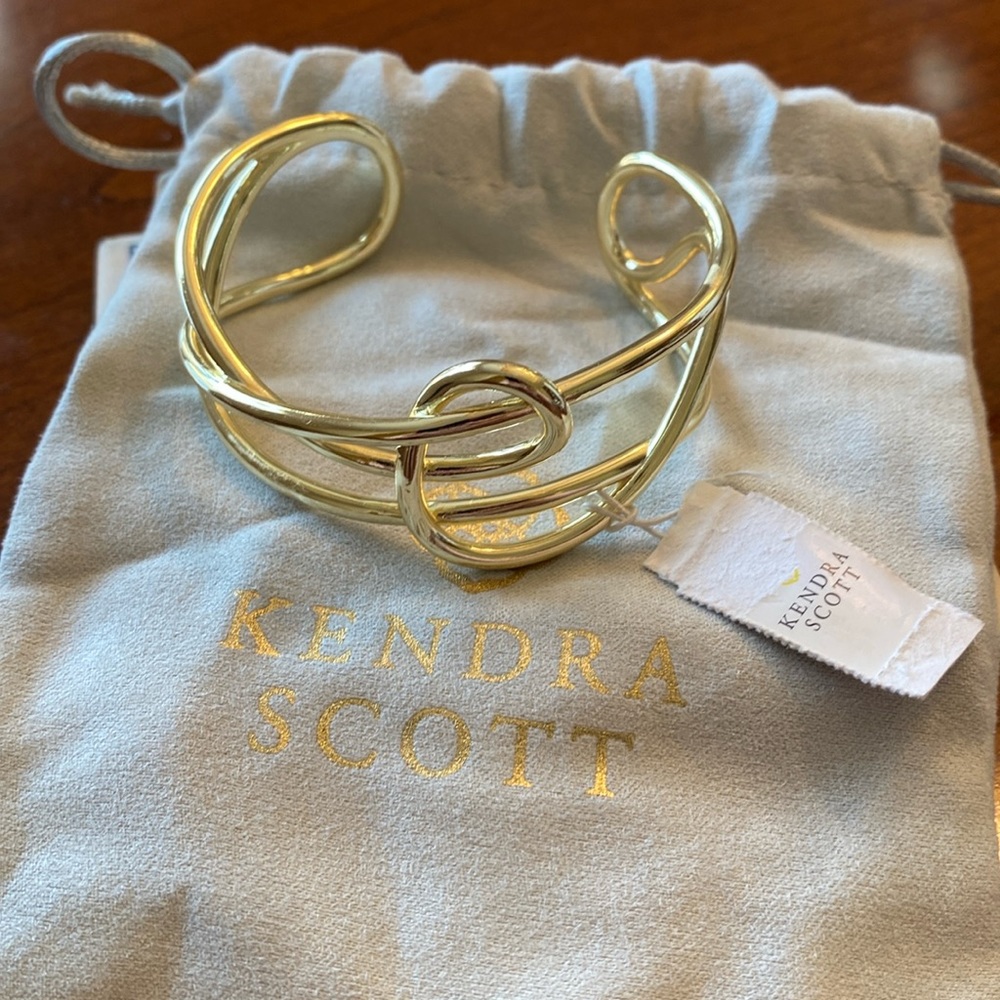 Kendra Scott Gold Myles Cuff